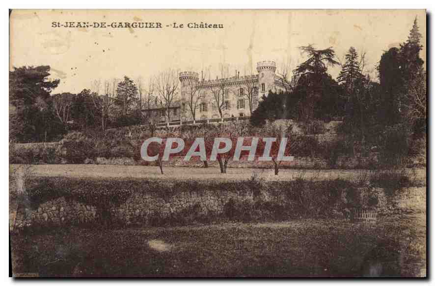 CPA St Jean de Garguier Le Chateau