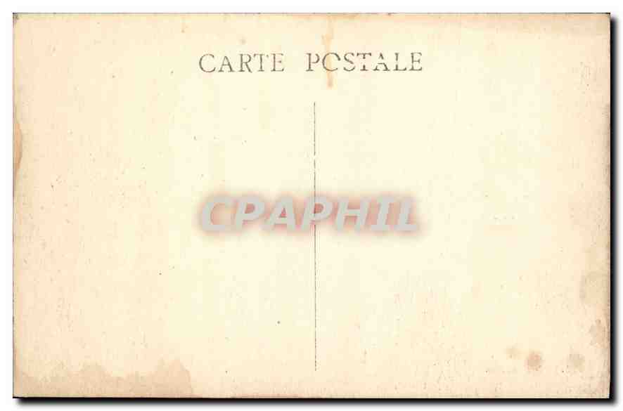 CPA St Jean de Garguier Le Chateau — Verso