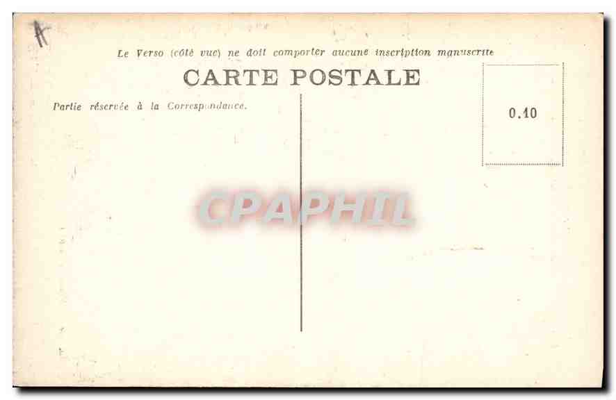 CPA Environs d'Arles Les Baux (B du R) Tobeau de la Reine Jeanne — Rückseite