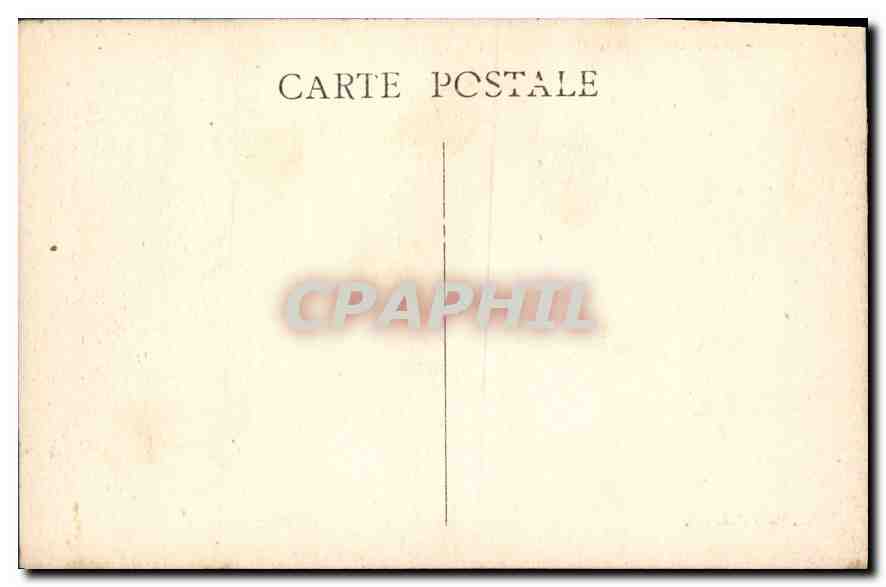 CPA St Jean de Garguier Le Chateau — Rückseite