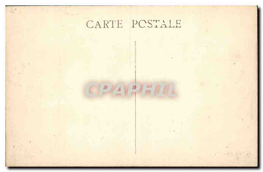CPA St Jean de Garguier Le Chateau — Rückseite