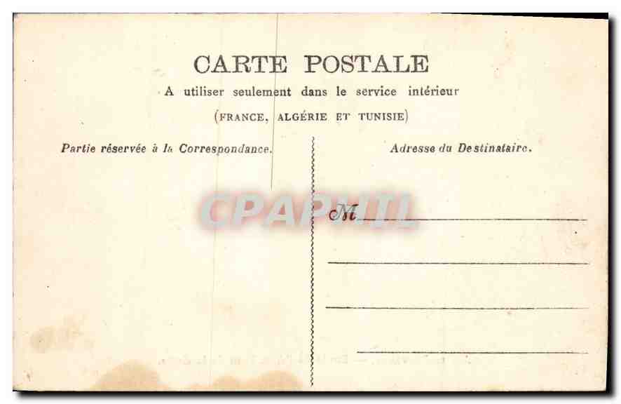 CPA Aix en Provence Bords de l'Arc Pont de la Cible — Back