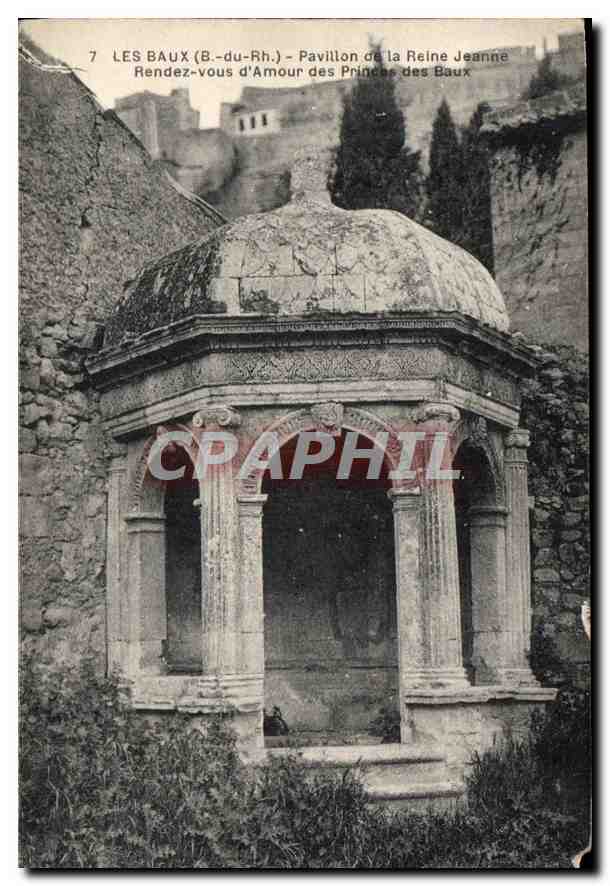 Les Baux (B.-du-Rh.) – Pavillon de la Reine Jeanne, Rendez-vous d'Amour des Princes des Baux