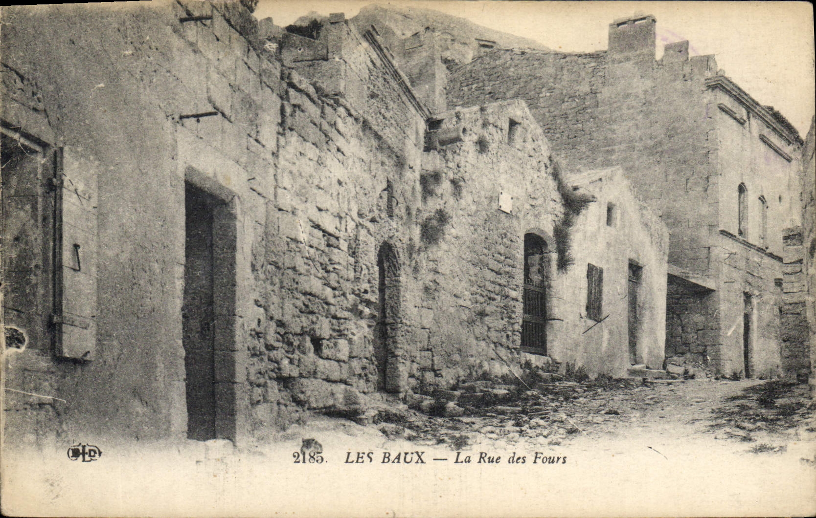 CPA Les Baux La Rue des Fours