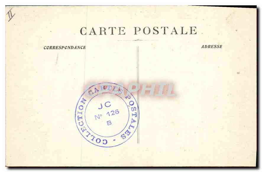 CPA Roquefavour La Vallee Saint Honorat — Rückseite