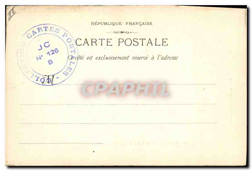 CPA Roquefavour La Vallee Saint Honorat — Verso