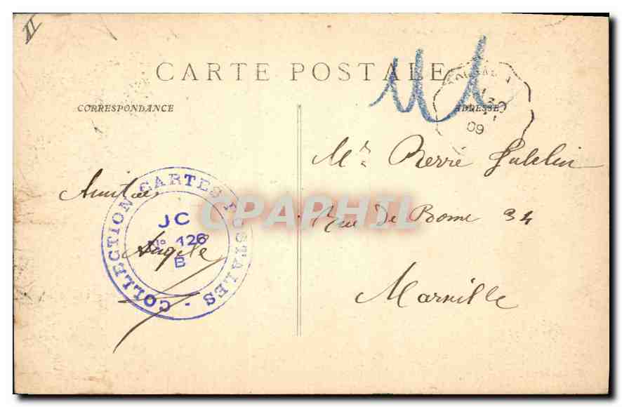 CPA Roquefavour Le Sommet de l'Aqueduc — Verso