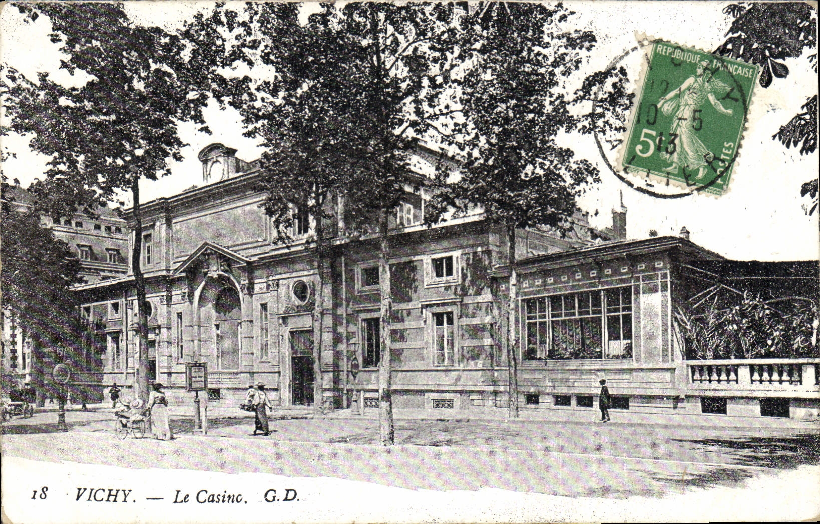 CPA Vichy Le Casino