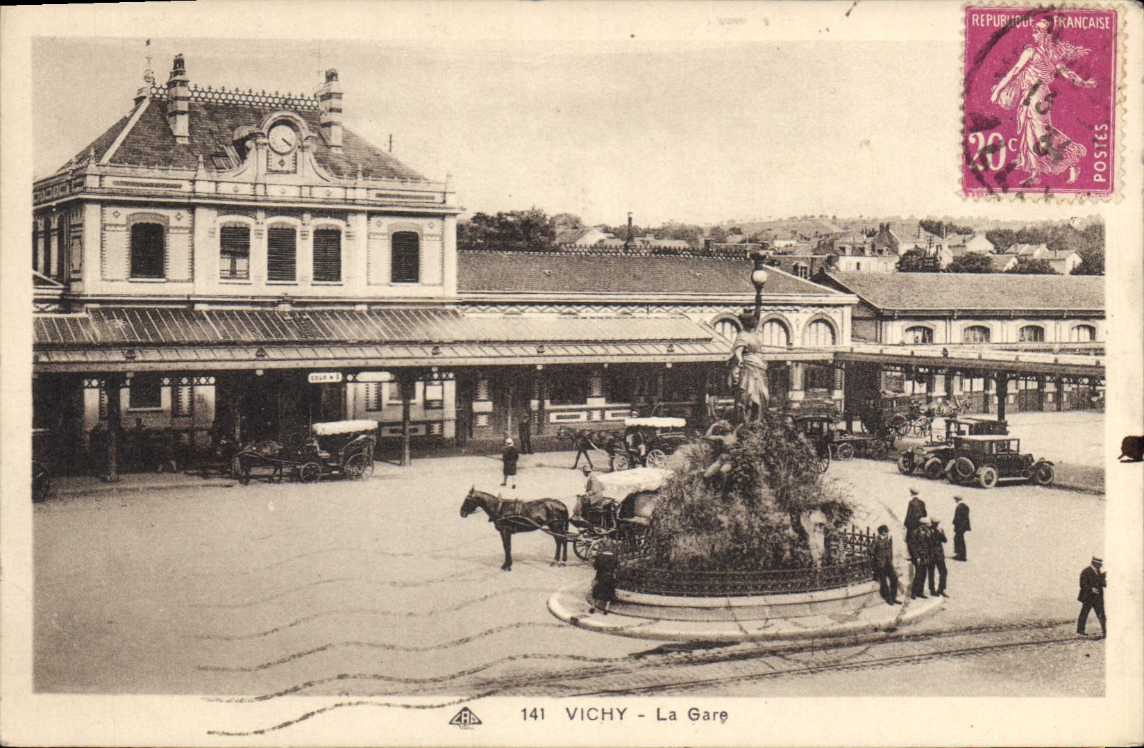 CPA Vichy La Gare