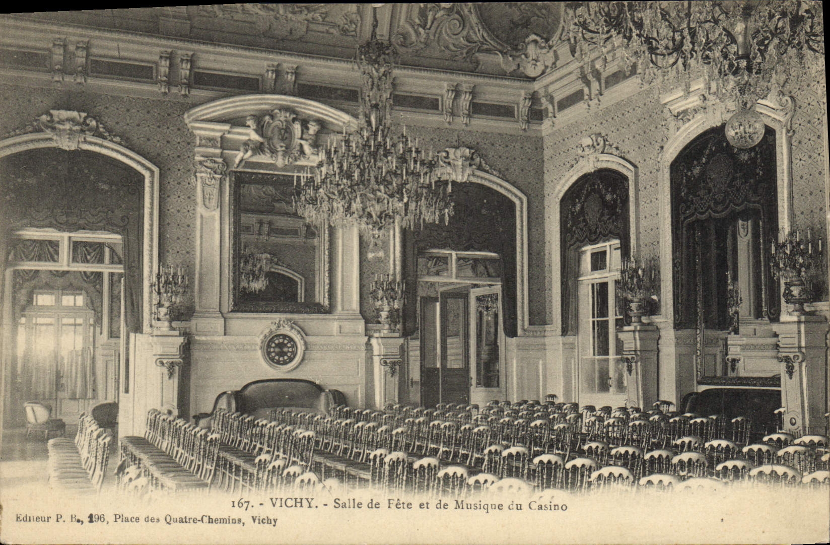 CPA Vichy Salle de Fete et de Musique du Casino