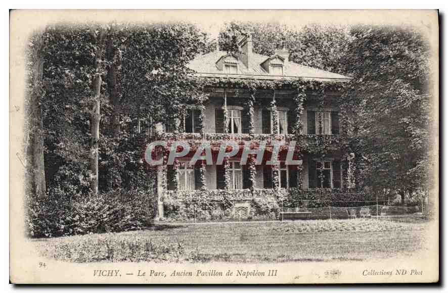 Vichy — Le Parc, Ancien Pavillon de Napoléon III — Collections ND Phot