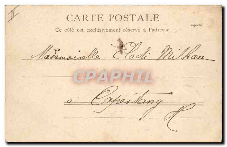 CPA Vichy — Rückseite