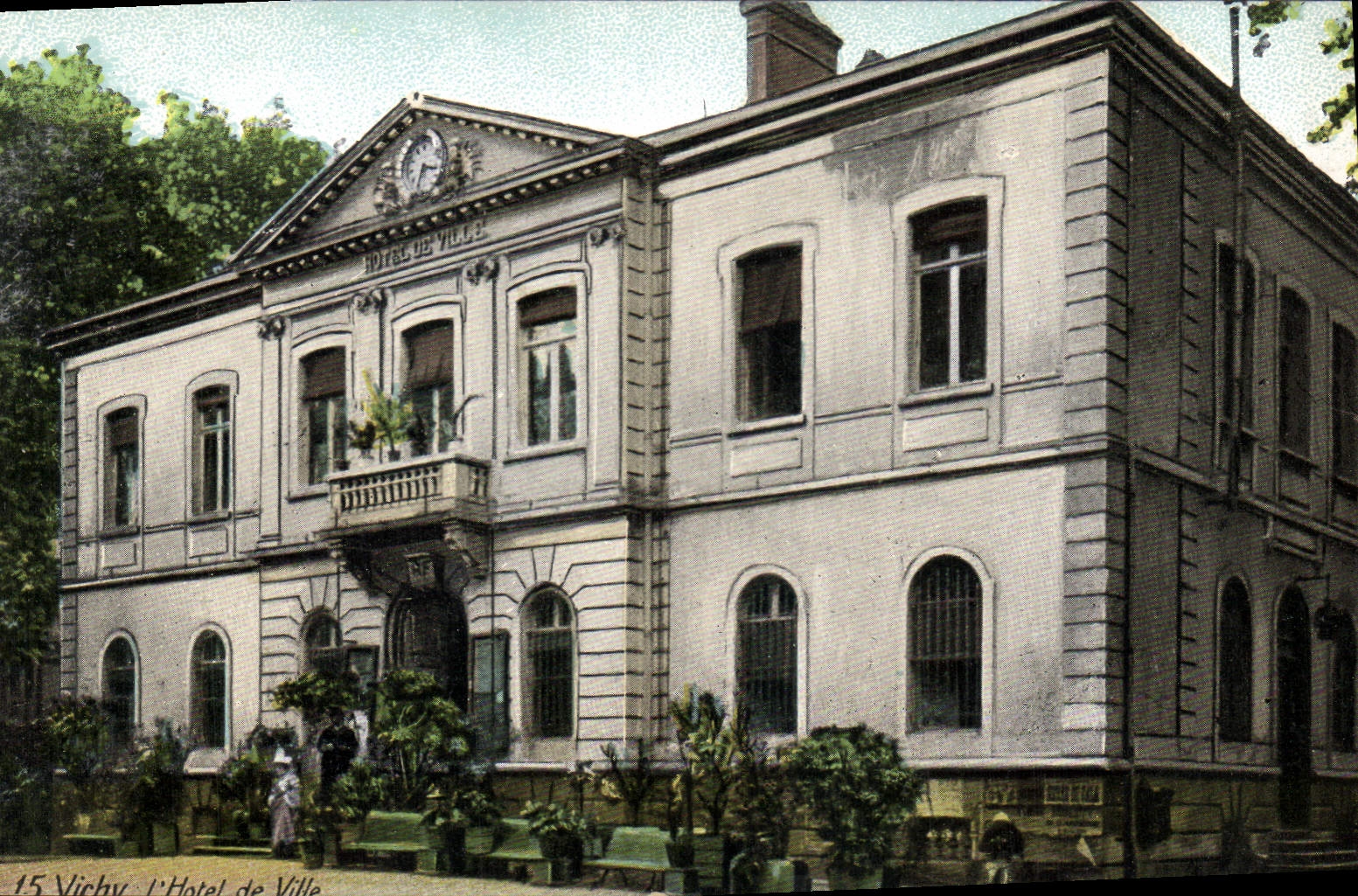 CPA Vichy l'Hotel de Ville