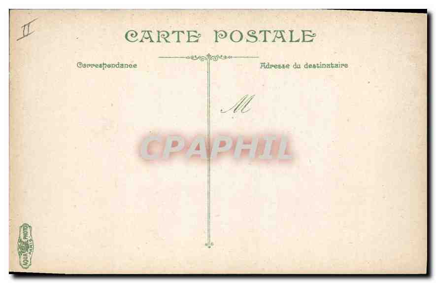 CPA Vichy l'Hotel de Ville — Rückseite