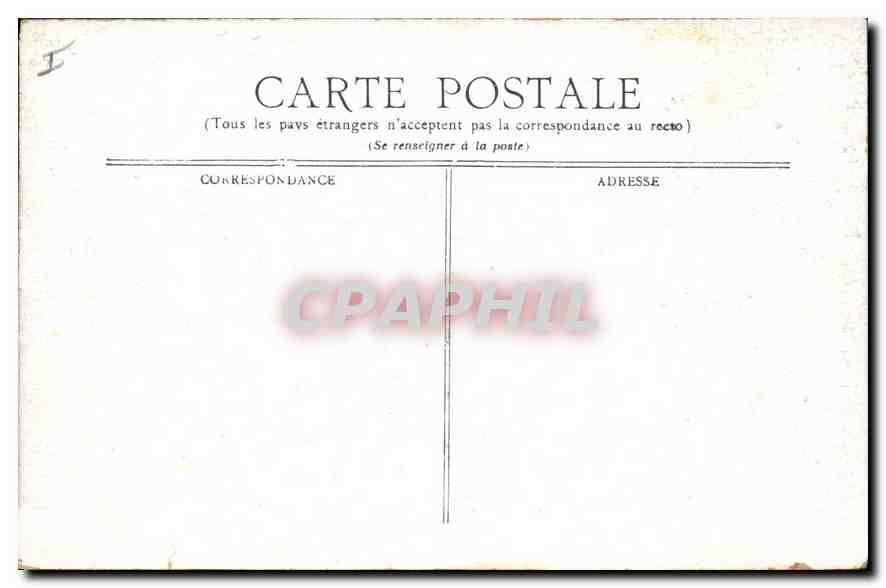 CPA Vichy Le Pont sur l'Allier — Verso