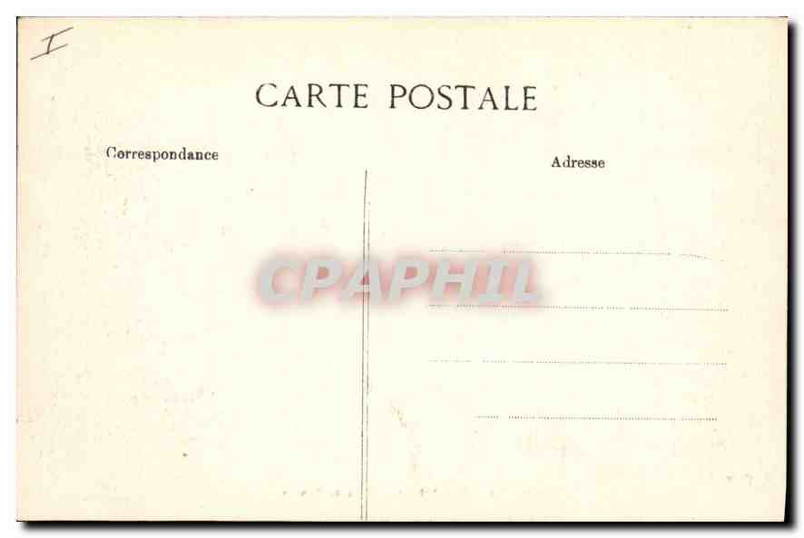 CPA Vichy Salle des Fetes du Casino — Rückseite