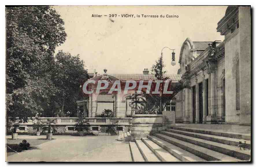 CPA Vichy La Terrasse du Casino