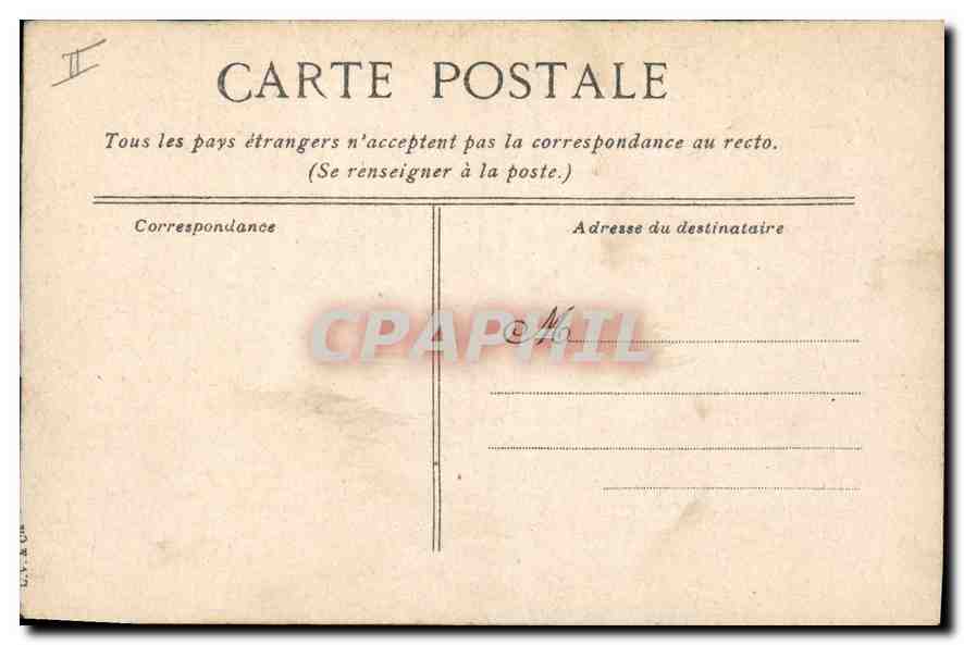 CPA Vichy Le Pont sur l'Allier — Rückseite