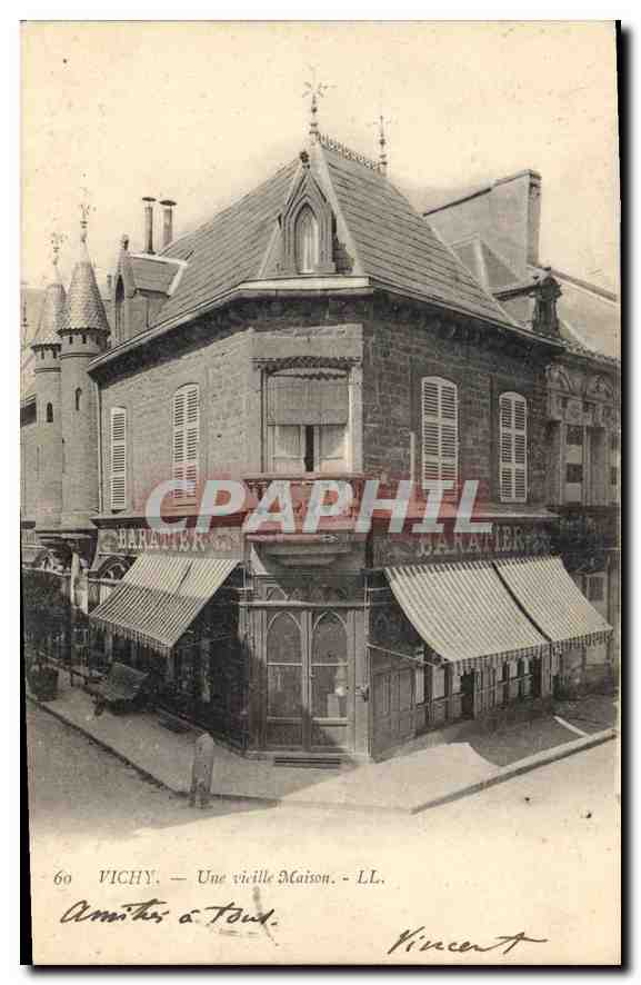 CPA Vichy Une Vieille Maison Baratier