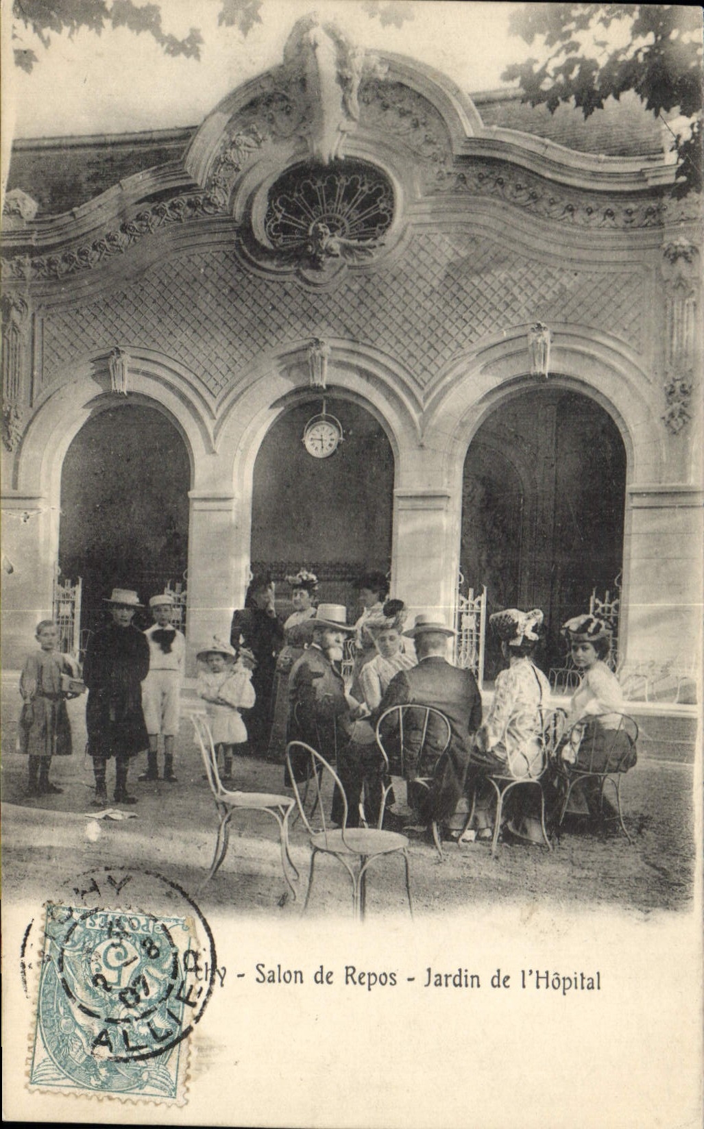Alby - Salon de Repos - Jardin de l'Hôpital — éditeur : C. P. A. L. L. E. (n° 2460)