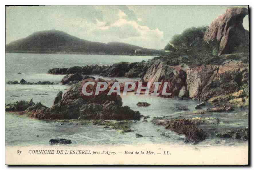 CPA Corniche de l'Esterel pres d'Agay