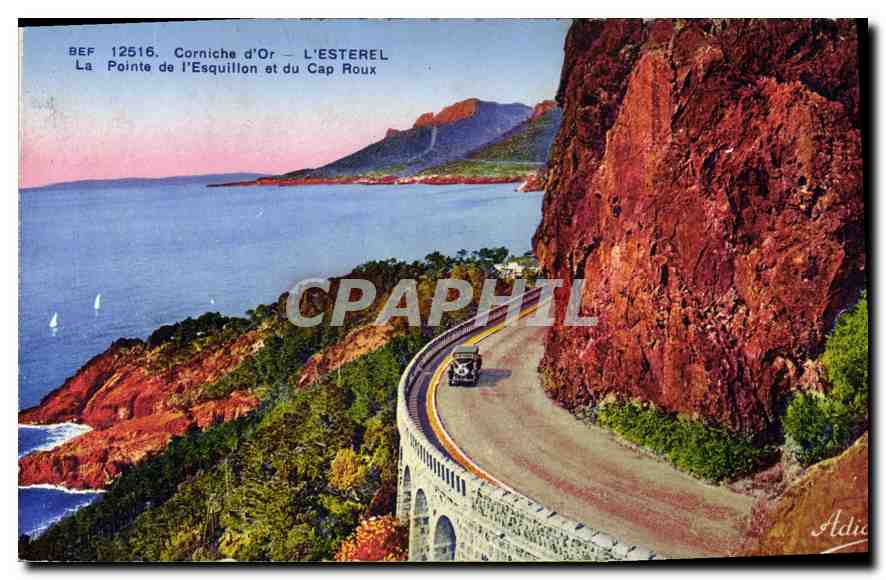 CPA Esterel La Pointe de l'Esquillon et du Cap Roux