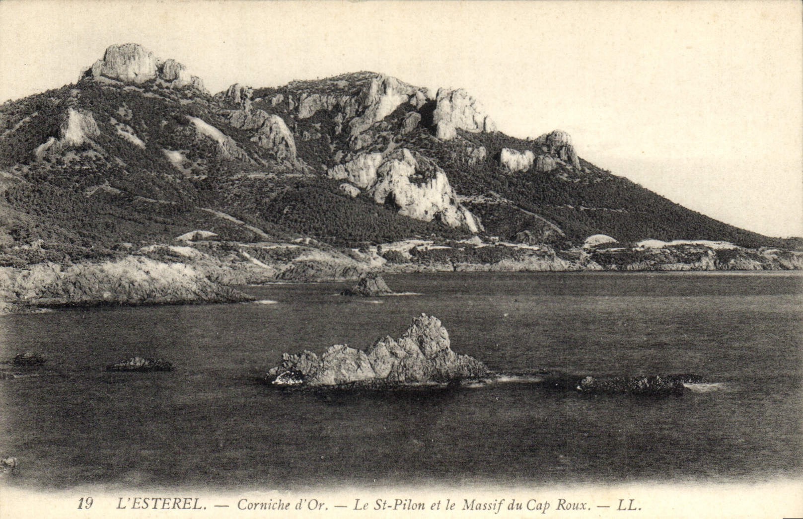 CPA L'Esterel Corniche d'Or