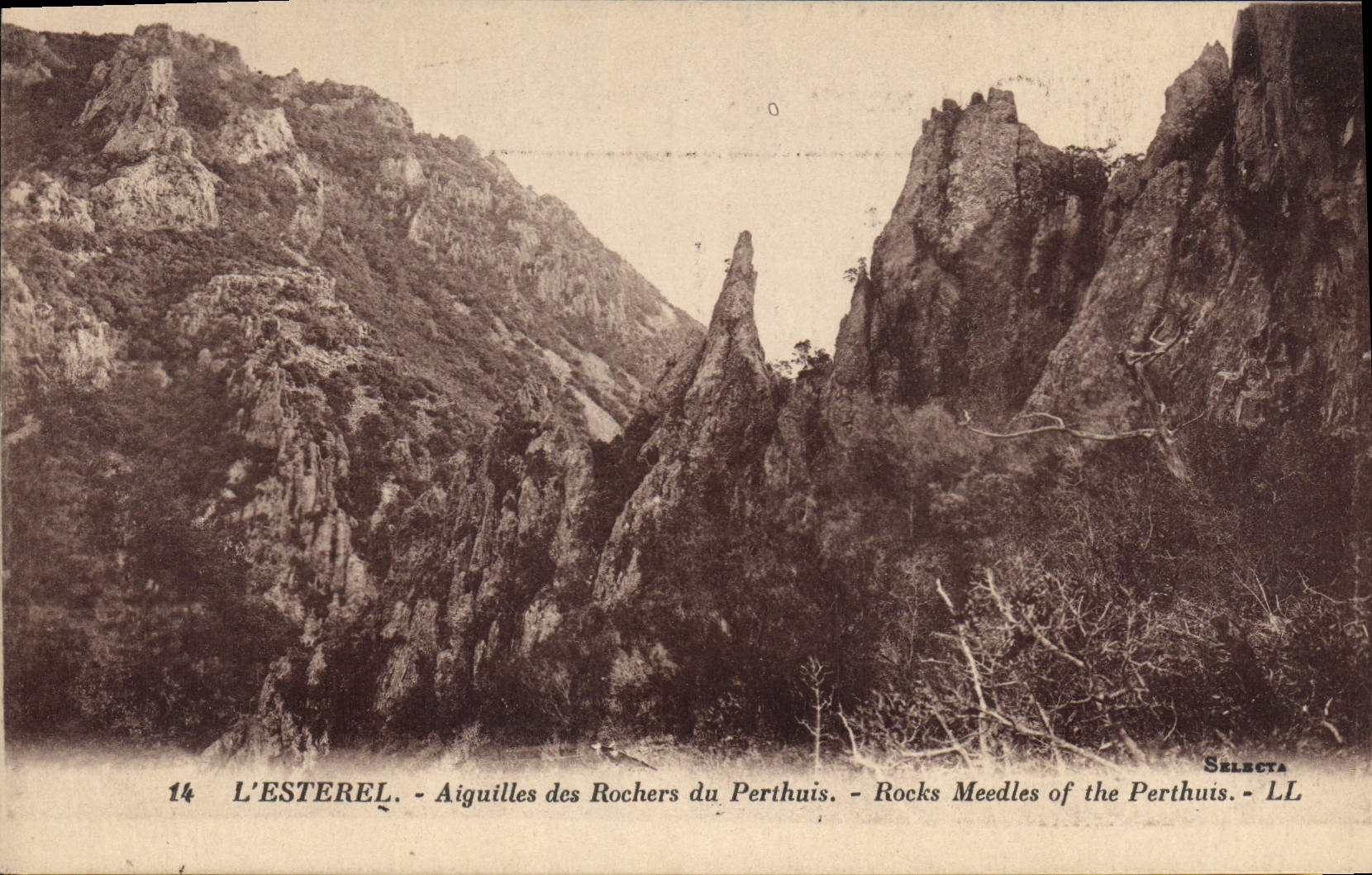 CPA L'Esterel Aiguilles des Rochers du Perthuis