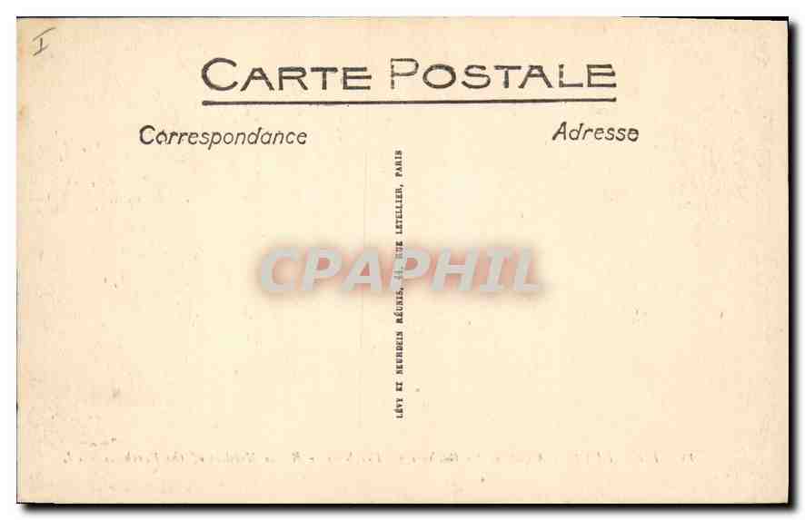 CPA L'Esterel Aiguilles des Rochers du Perthuis — Verso