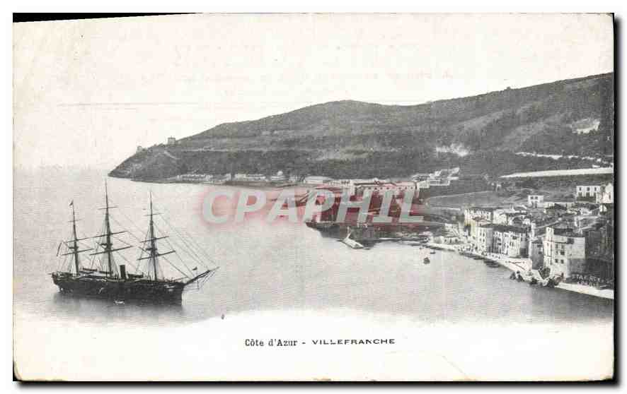 CPA Villefranche Cote d'Azur