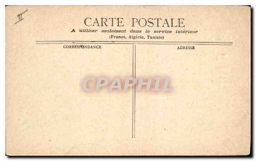 CPA Villefranche Cote d'Azur — Rückseite
