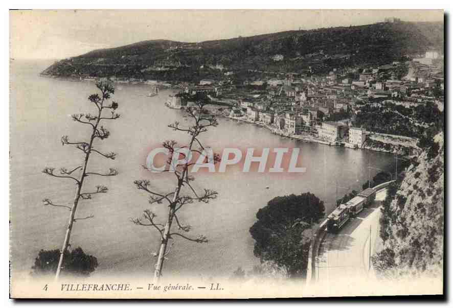 CPA Villefranche Vue generale
