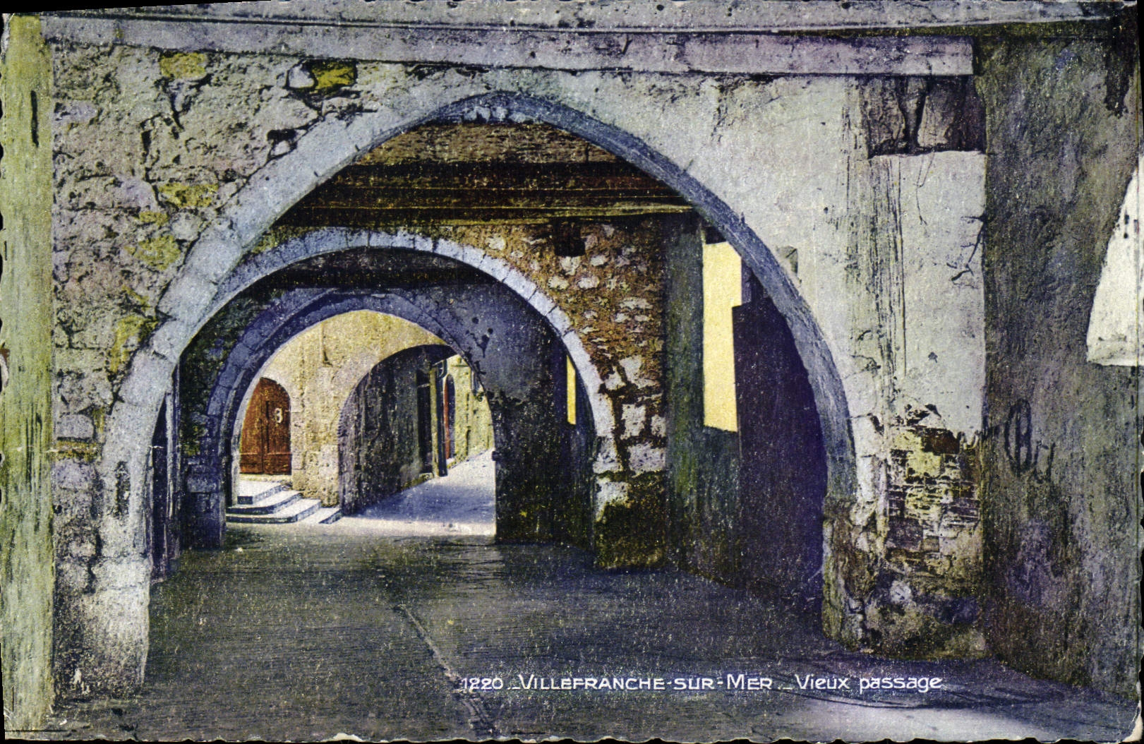 CPA Villefranche Vieux passage