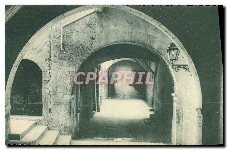 CPA Villefranche Ruelle obscure