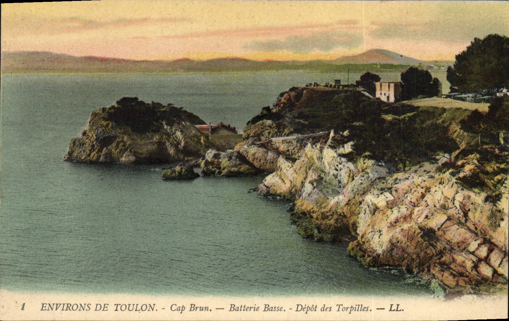Environ de Toulon - Cap Brun - Batterie Basse - Dépôt des Torpilles — LL.