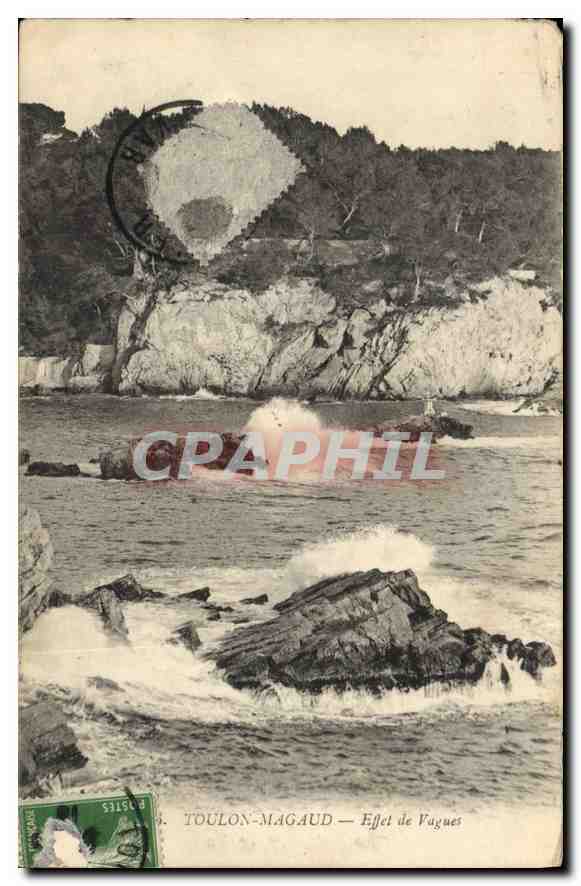 CPA Toulon Magaud Effet de Vagues