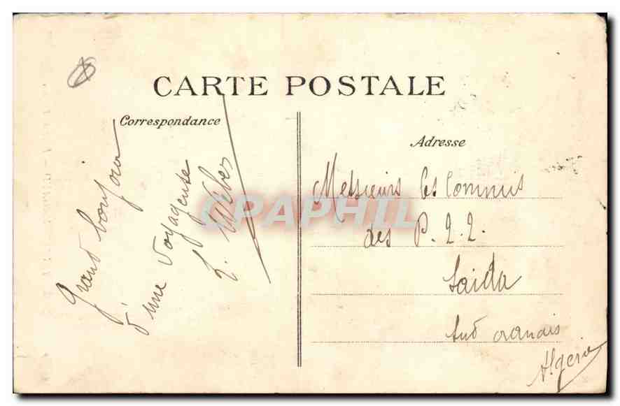 CPA Toulon Magaud Effet de Vagues — Rückseite
