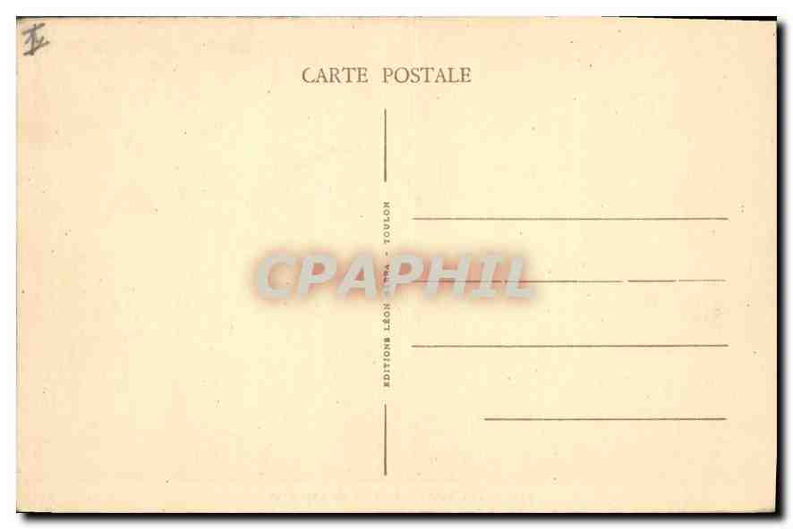 Toulon - La Côte au Cap-Brun — éditeur Léon Arma, n° 351 — Verso