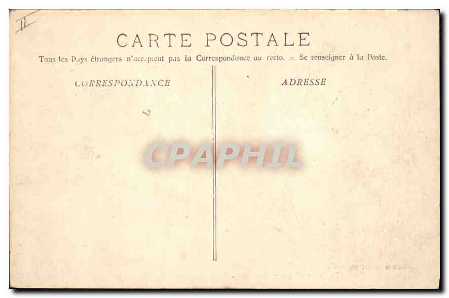 CPA Roquefavour L'Hermitage Entre de l'hermitage — Verso
