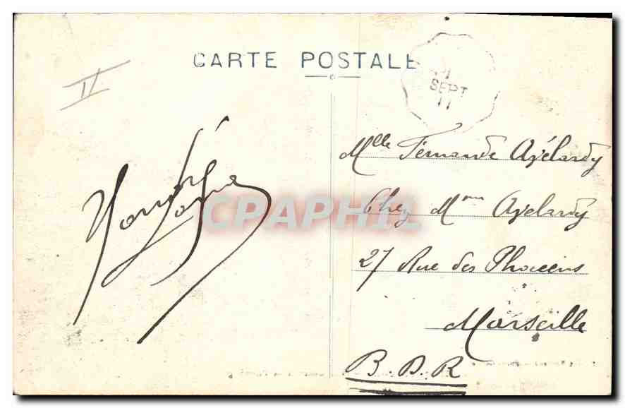 CPA Roquefavour Vue Generale de l'Ermitage — Rückseite
