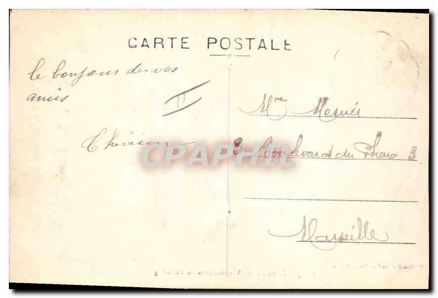 CPA Roquefavour Vue Generale de l'Ermitage — Rückseite