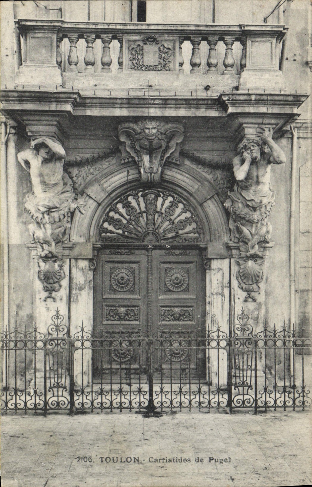 CPA Toulon Carriatides de Puget