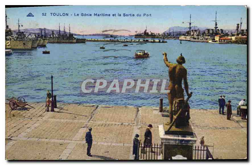 CPA Toulon Le Genie Maritime