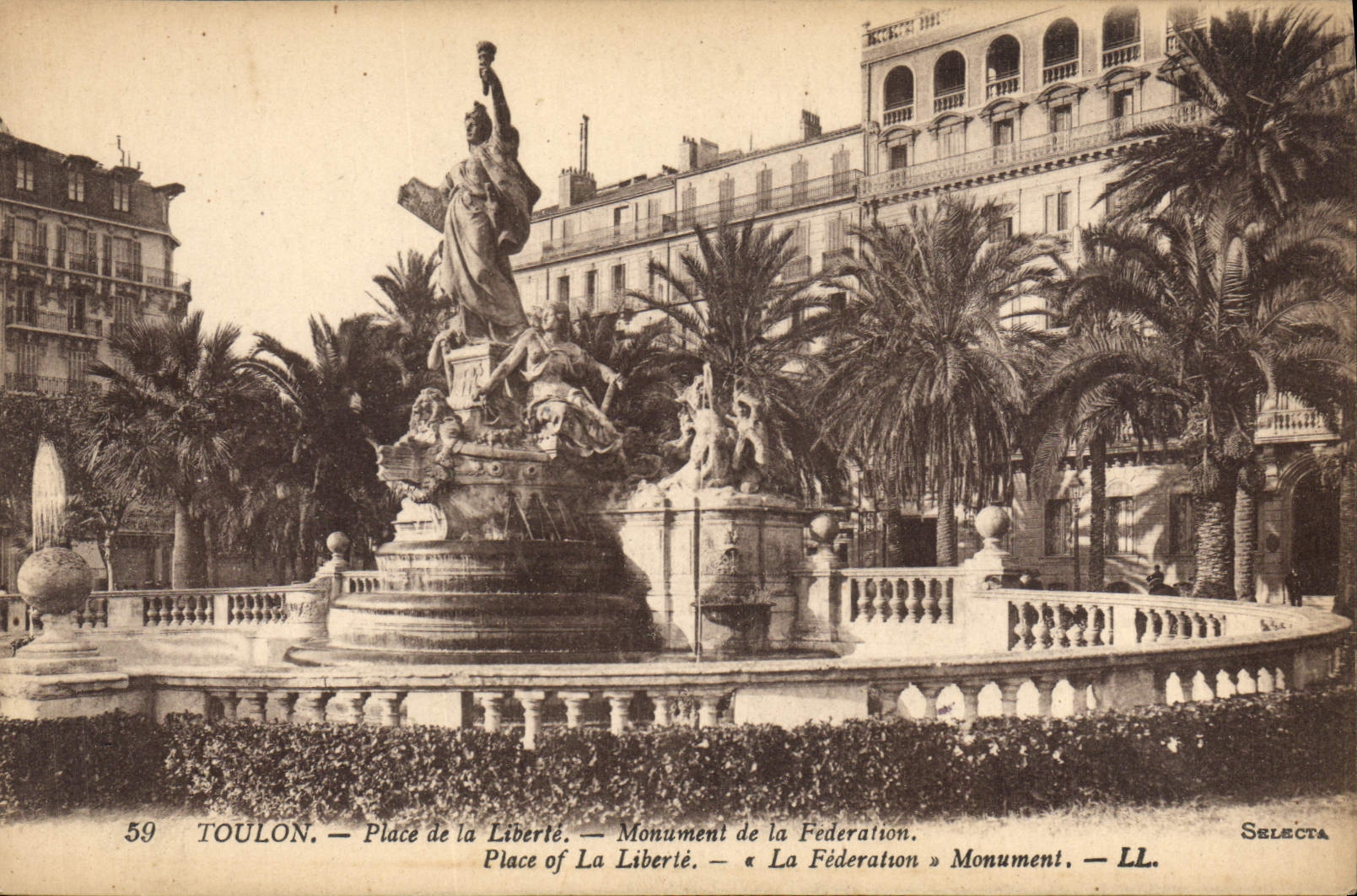 CPA Toulon Place de la Liberte