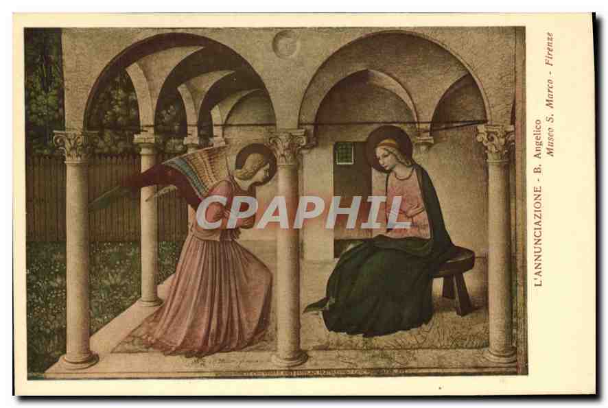 CPA L'annuciazone Angelico Museo S Marco Firenze