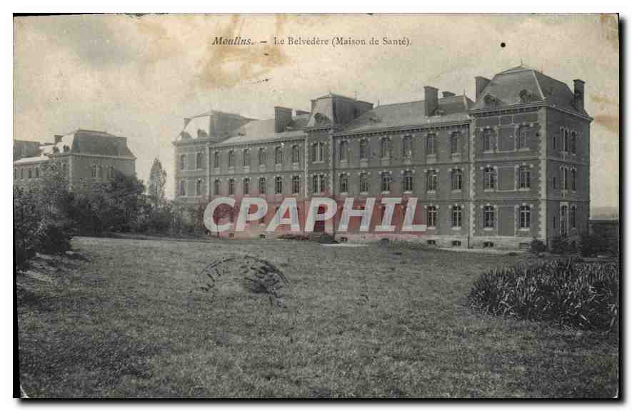 CPA Moulins Le Belvederc (Maison de Sante)