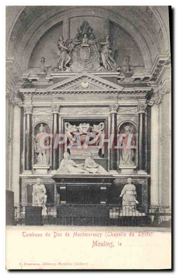 CPA Moulins Tombeau du Duc de Montmorency