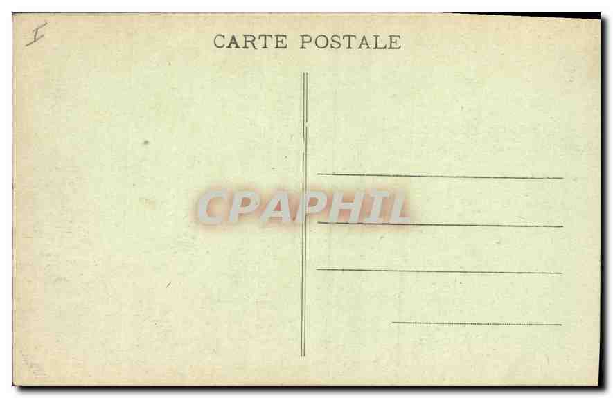 CPA Moulins Interieur de la Chapelle — Verso