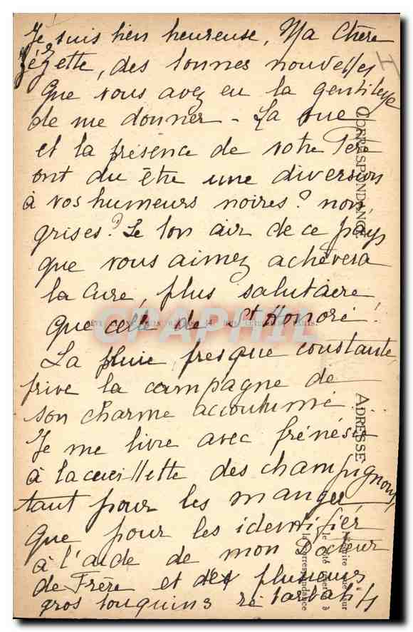 CPA Moulins Chateau des Ducs de Bourbon (cote est) — Verso