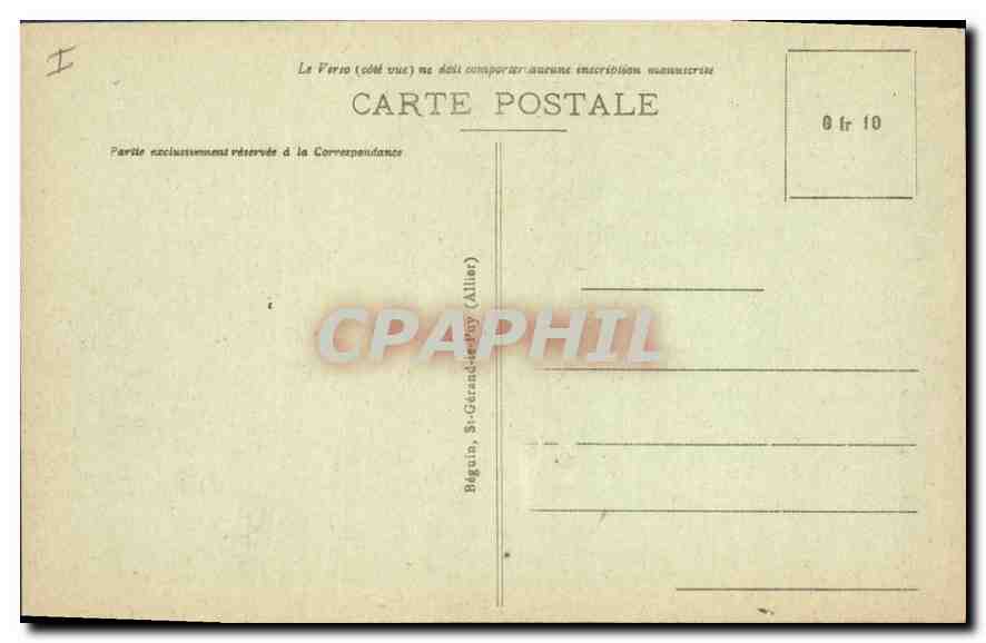 CPA Moulins Jacquemart et sa famille — Rückseite